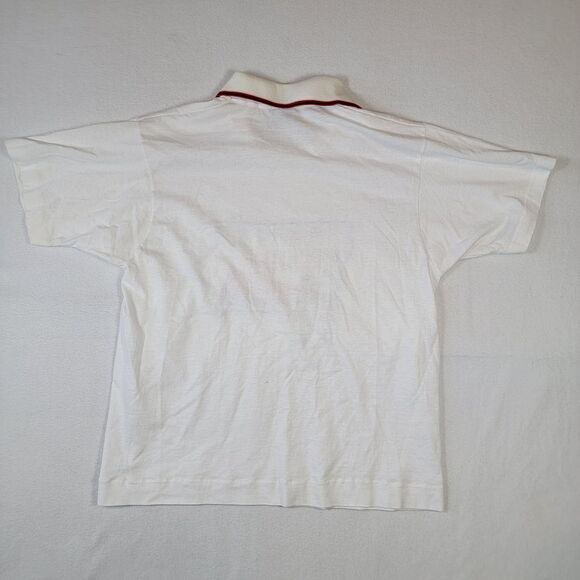 VTG 1991 Bowling Collared T-Shirt Sz L Screen Stars WIBC Nationals Cedar Rapids - Picture 2 of 6